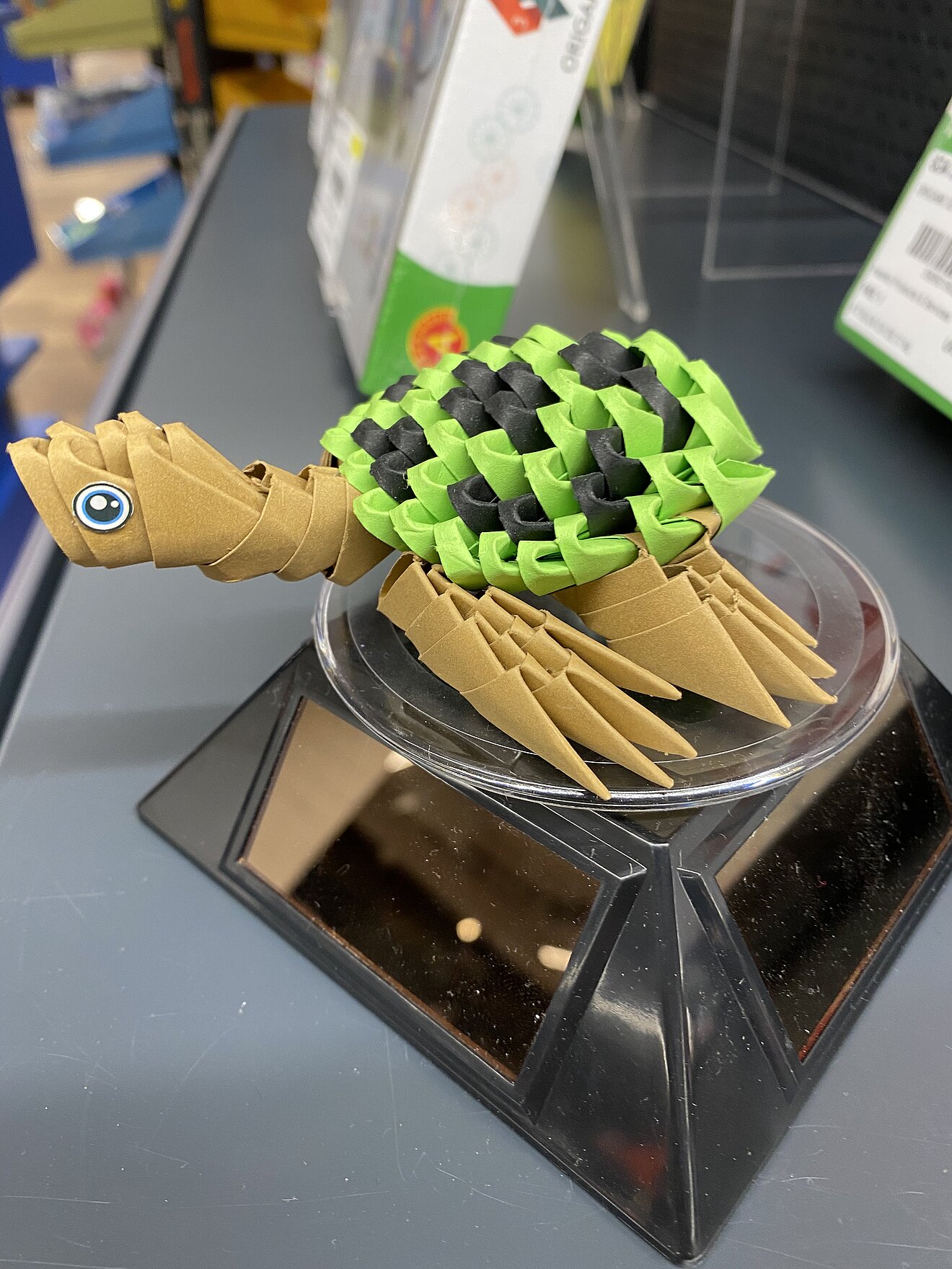 Origami, Basteln, Kreativ, KinderKiste Leichlingen Origami Schildkröte